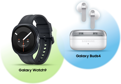 Galaxy Watch9 e Galaxy Buds4